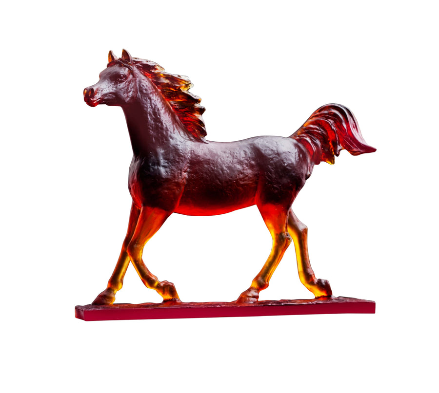 DAUM | Amber Le Majestueux 53cm Limited Edition