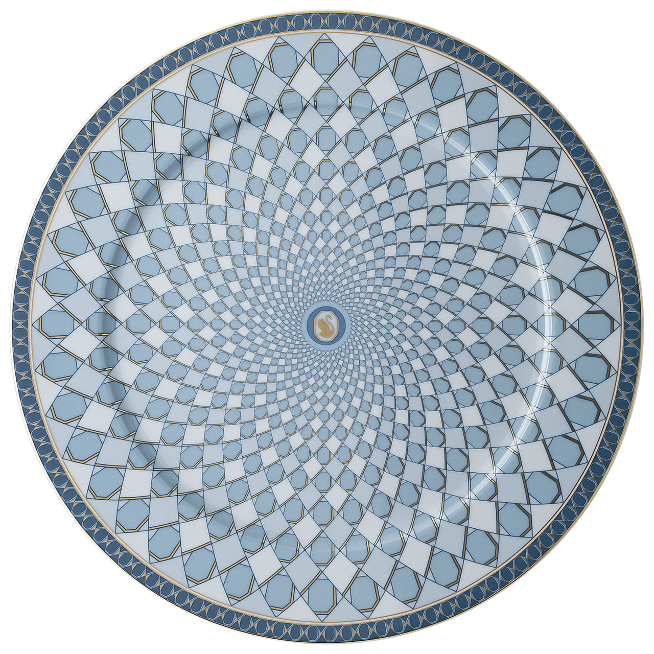 Swarovski | Signum Blue Service Plate 33 cm