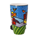 GOEBEL | Love - 易攜杯 15cm Pop Art Romero Britto
