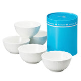 NARUMI | Silky White Bowl Set of 5