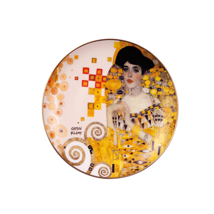 GOEBEL | Adele Bloch-Bauer - 掛碟 D 21cm Artis Orbis Gustav Klimt