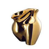 ROSENTHAL | La Chute Gold Titanized Porcelain Vase 26cm