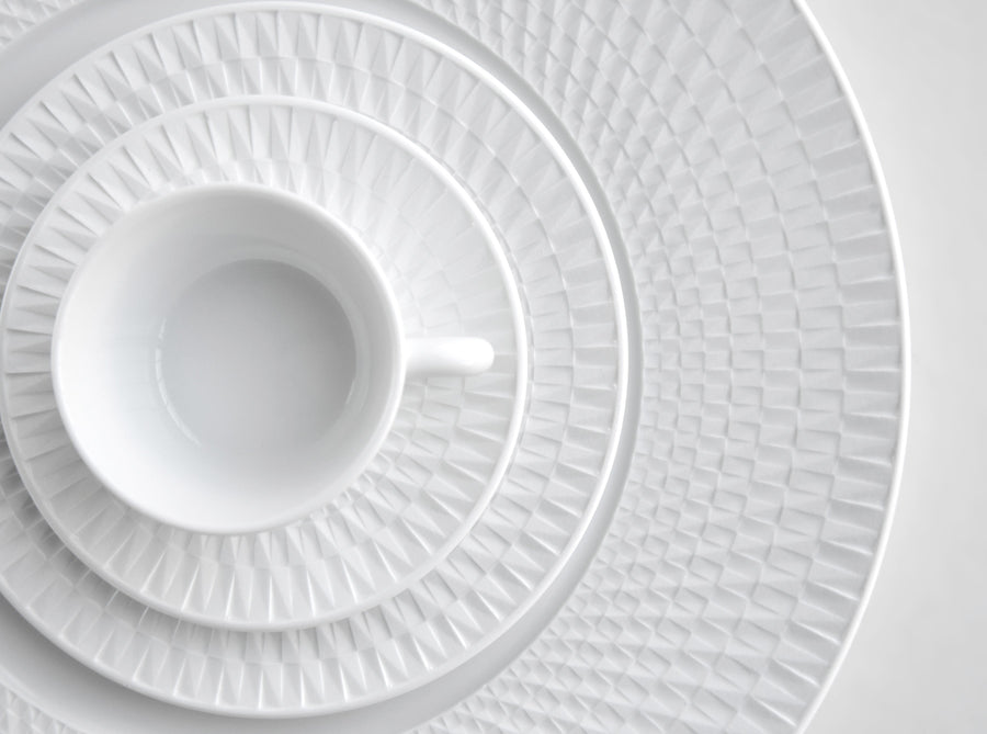 BERNARDAUD | Twist White Sugar Bowl