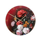GOEBEL | Flowers in Vase - 時鐘 D 31cm Artis Orbis Jan Davidsz De Heem