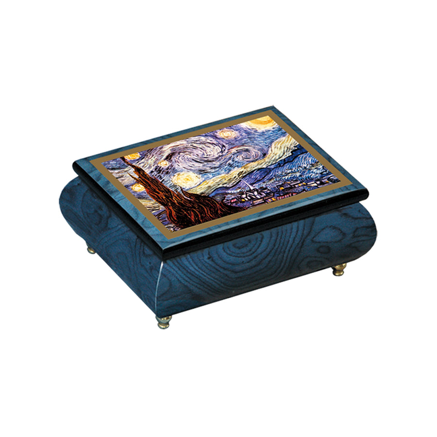 ERCOLANO | Starry Night - 音樂及首飾盒 15x11x7cm Vincent Van Gogh