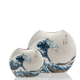 GOEBEL | The Great Wave - Vase 20cm Artis Orbis Katsushika Hokusai