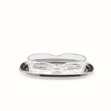 GREGGIO | Silver-Plated Toothpick Holder 12x7cm