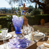 DAUM | Croisiere Lilac Pleated Vase 37cm