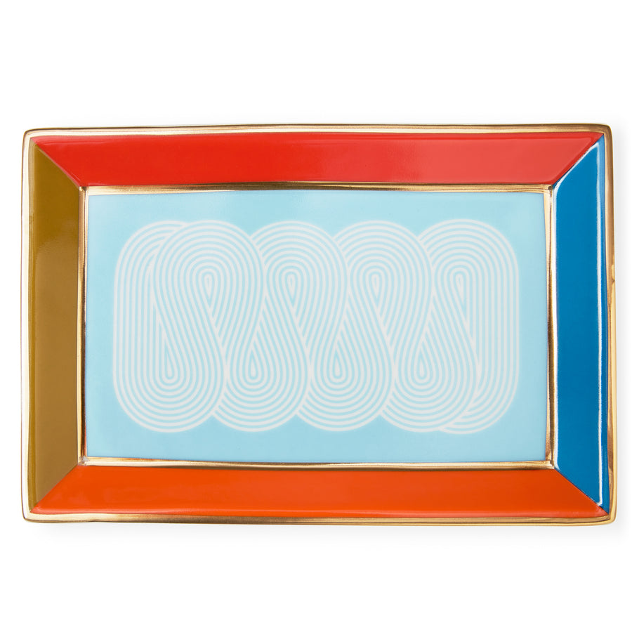 JONATHAN ADLER | Pompidou Rectangular Tray 17.8x12.1x2.5cm