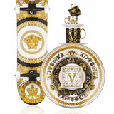VERSACE | Virtus Gala Black Espresso Cup & Saucer