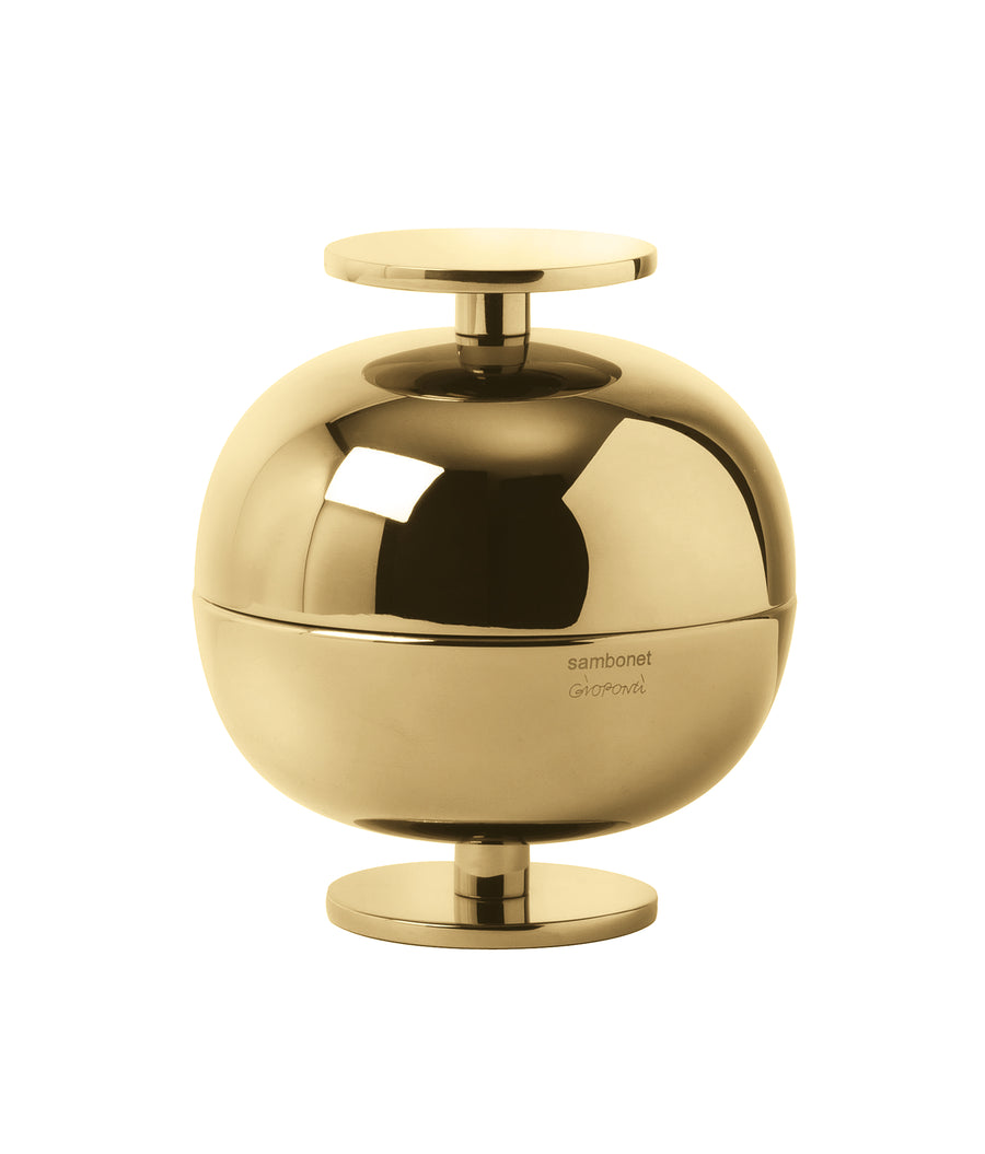 SAMBONET | Gio Ponti PVD Gold Centerpiece 11cm