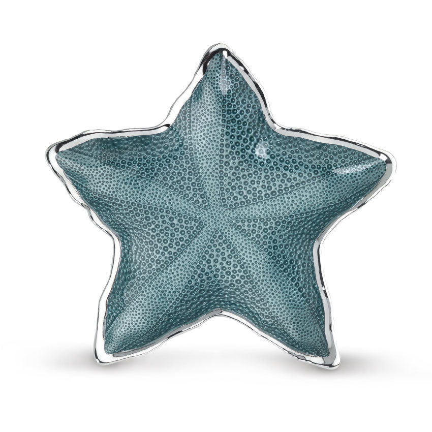 GREGGIO | Capri Blue Starfish Plate 28x4cm