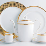 BERNARDAUD | Athena Gold Accent Salad Plate 21cm