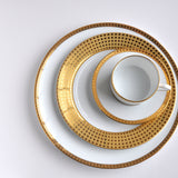 BERNARDAUD | Athena Gold Accent Salad Plate 21cm