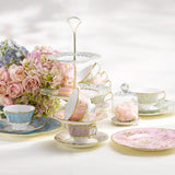ROYAL CROWN DERBY | Darley Abbey Harlequin Green Tea Cup & Saucer Gift Boxed
