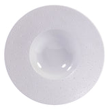 BERNARDAUD | Ecume White Large Rim Soup Plate 27cm