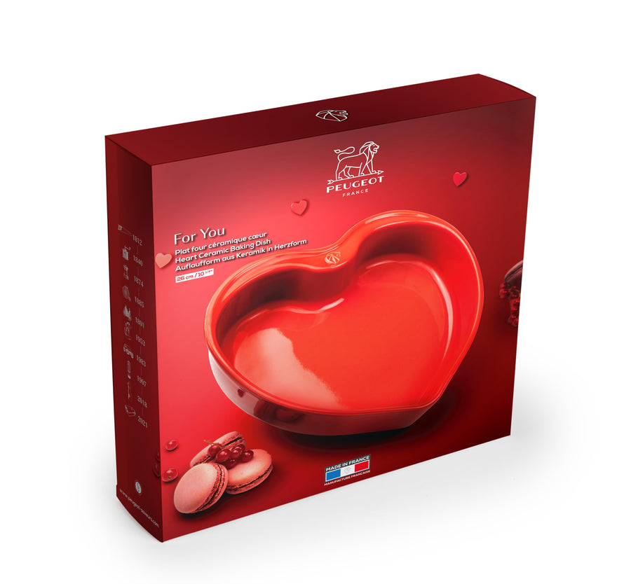 PEUGEOT | Appolia Ceramic Heart Dish 25cm