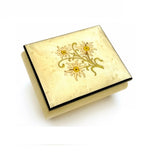 ERCOLANO | Edelweiss - Inlaid Music and Jewellery Box 11x9x7cm