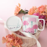 NARUMI | Dozen Flower Mug with Lid