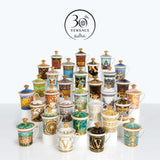 VERSACE | 30 Years Anniversary Mug with Lid - FLORALIA BLUE