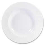 BERNARDAUD | Ecume White Rim Soup Plate 23cm