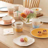 NARUMI | Portulaca Plate 21cm Blue