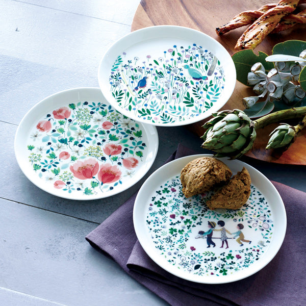 NARUMI | Anna Emilia "Good Luck" Plate 16cm