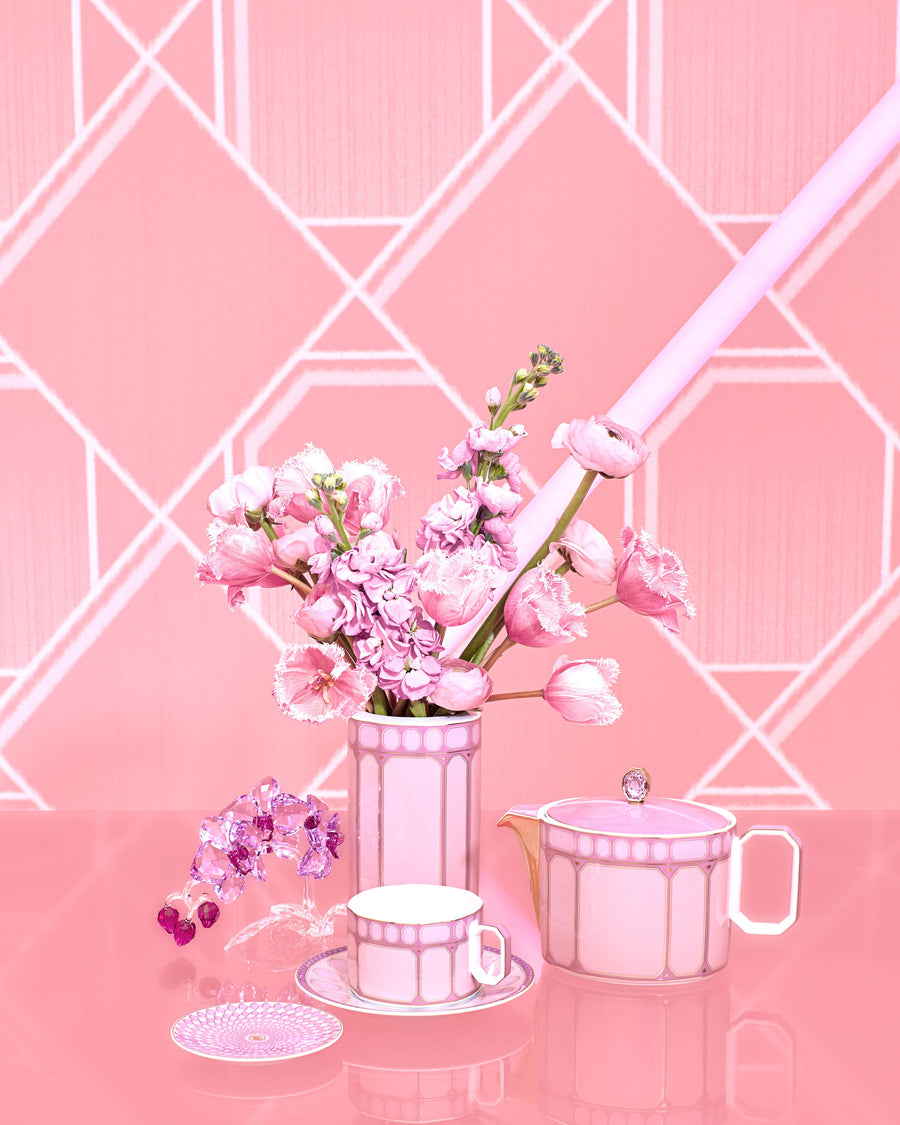 Swarovski | Signum Rose Plate 18 cm
