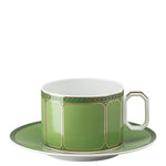 Swarovski | Signum Green Combi cup & saucer