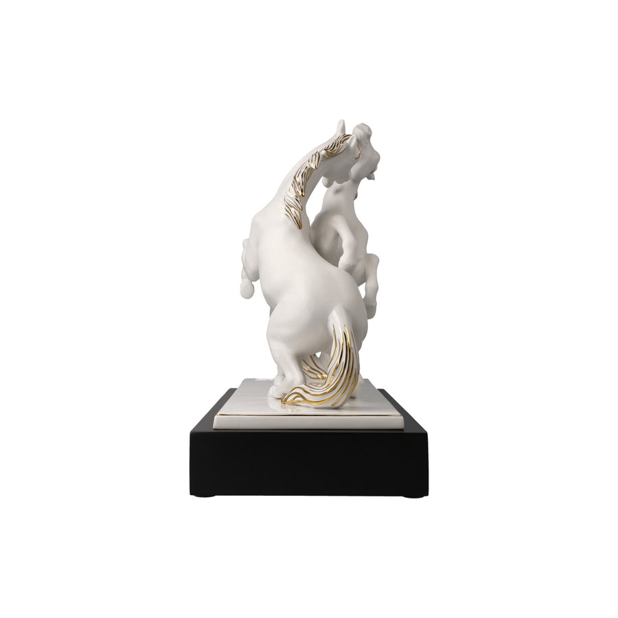 GOEBEL | Artiste et Alegria Horses - Figurine 32x29cm Studio 8