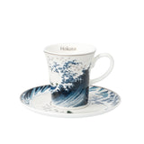 GOEBEL | The Great Wave II - Demitasse with Saucer Artis Orbis Katsushika Hokusai
