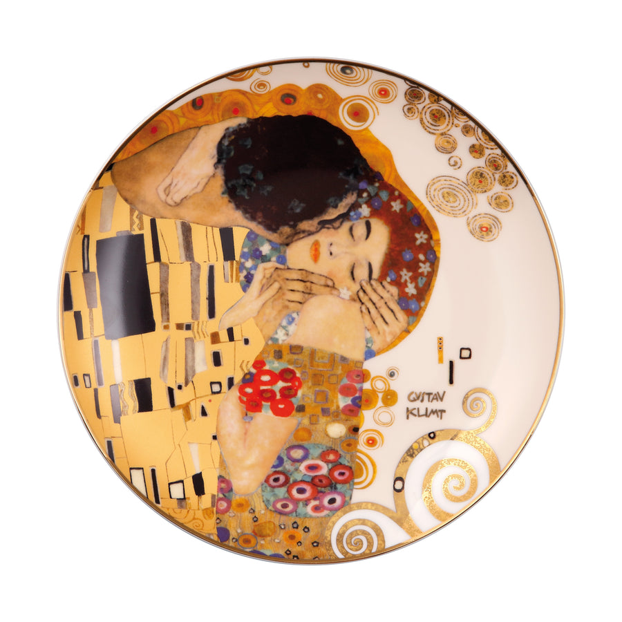 GOEBEL | The Kiss - 掛碟 D 21cm Artis Orbis Gustav Klimt