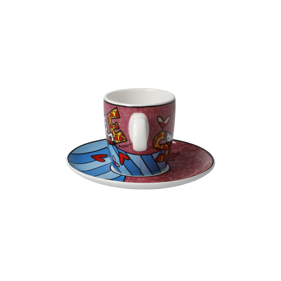 GOEBEL | Smile - Demitasse with Saucer Pop Art Romero Britto