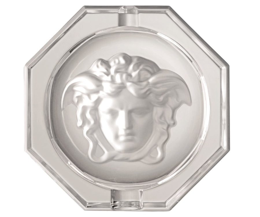 VERSACE | Medusa Lumiere Crystal Ashtray 16cm
