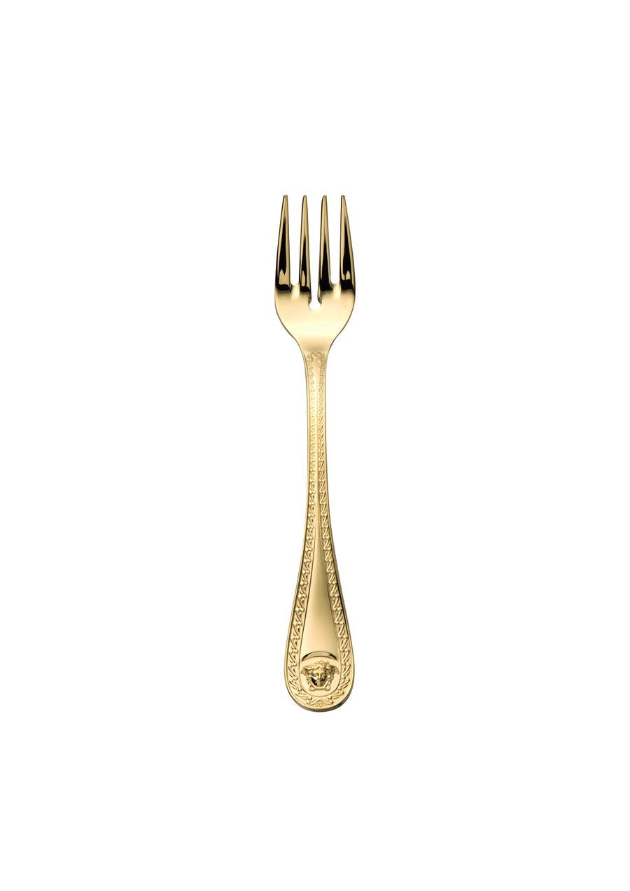 VERSACE | Medusa 24K Gold Plated Fish Fork