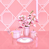 SWAROVSKI | Signum Rose Plate 23 cm