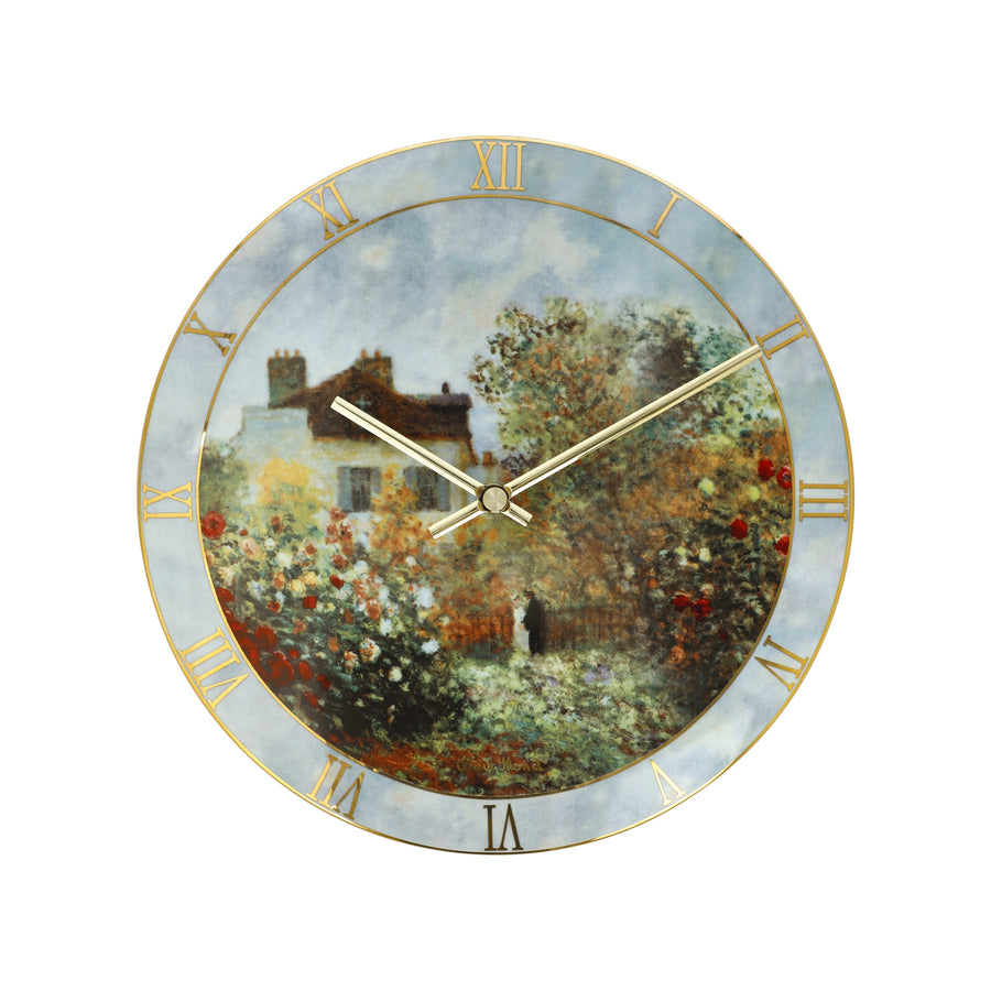GOEBEL | The Artist's House - Clock D 31cm Artis Orbis Claude Monet