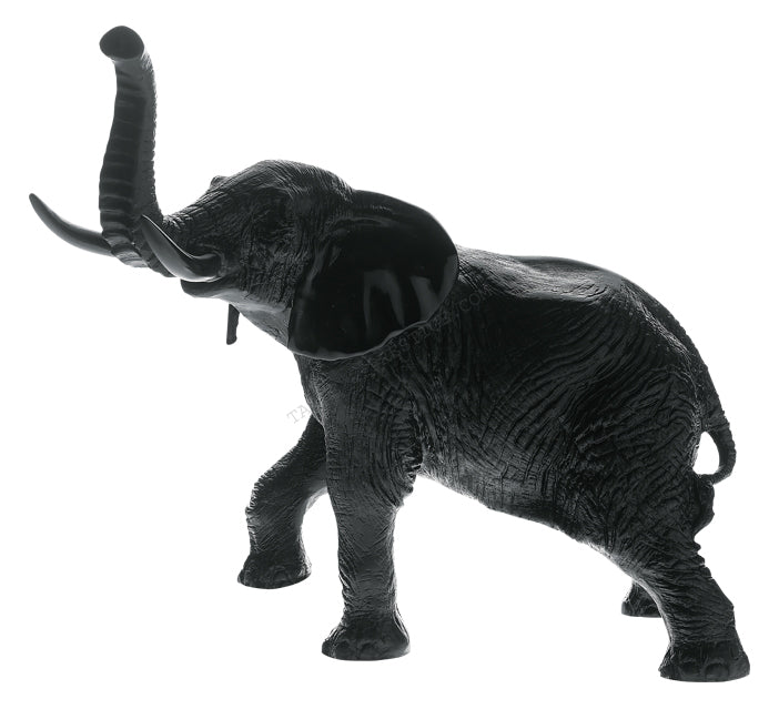 DAUM | Black Elephant by J.F Leroy H 33cm - Limited Edition