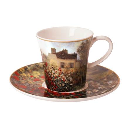 GOEBEL | The Artist's House - Demitasse with Saucer Artis Orbis Claude Monet