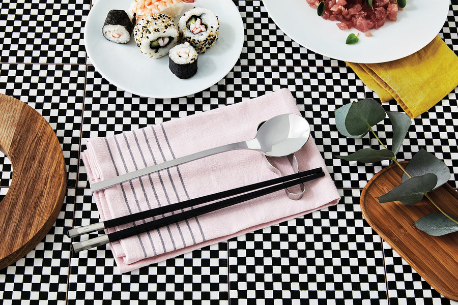 SAMBONET | Marco Polo Chopsticks Spoon and Rest Set