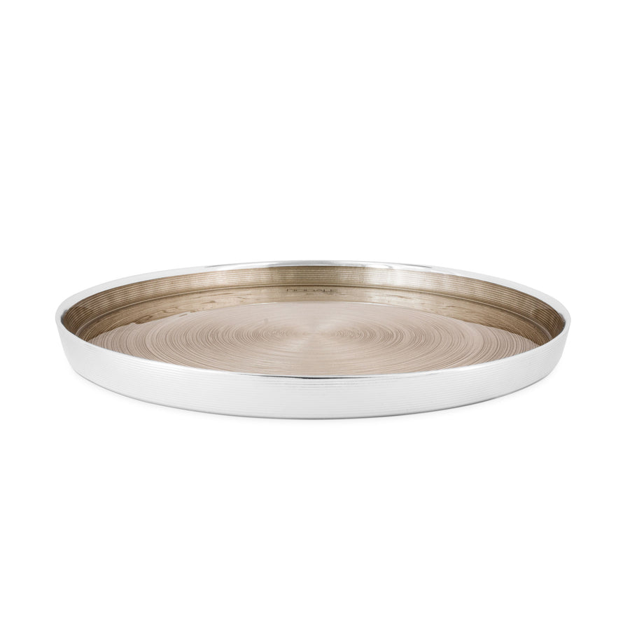 GREGGIO | Bagliori Beige Tray D 32cm