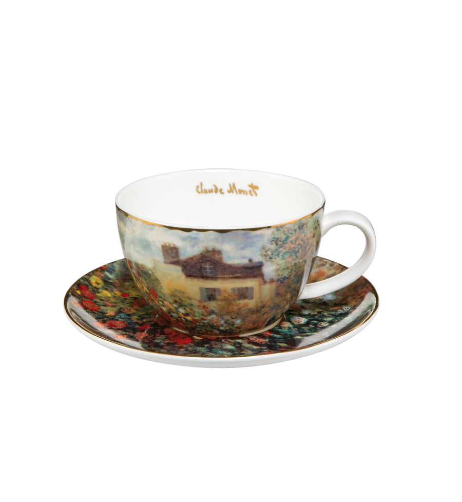 GOEBEL | The Artist's House - Tea or Cuppuccino Cup with Saucer Artis Orbis Claude Monet