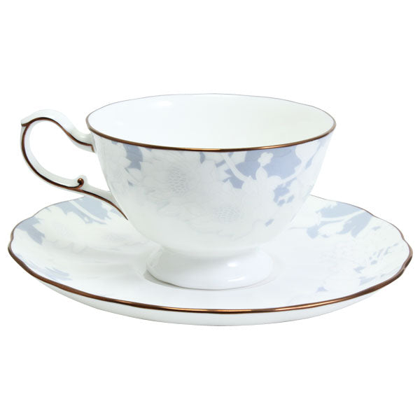 NARUMI | Rose Blanche Couple Tea Cup & Saucer