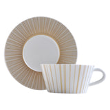 BERNARDAUD | Sol Gold Tea Cup & Saucer