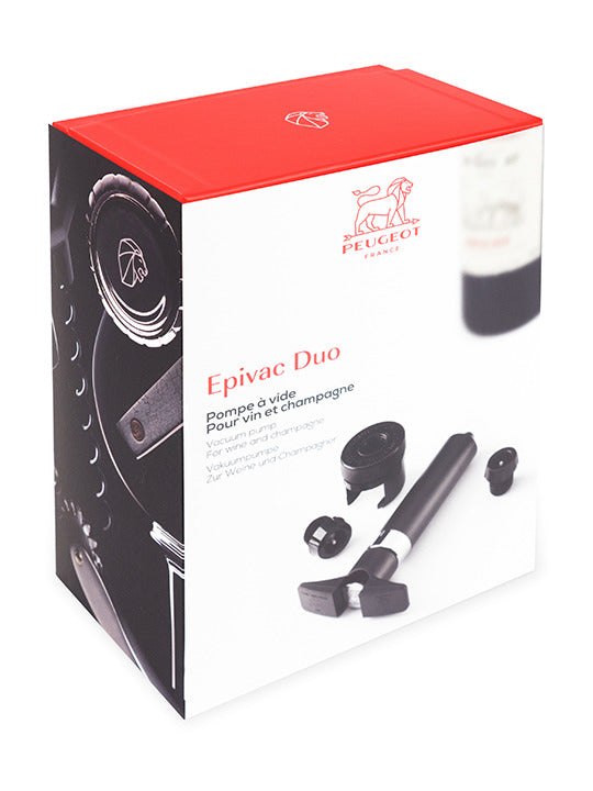 PEUGEOT | Epivac Duo Vacuum Pump for Wine and Champagne