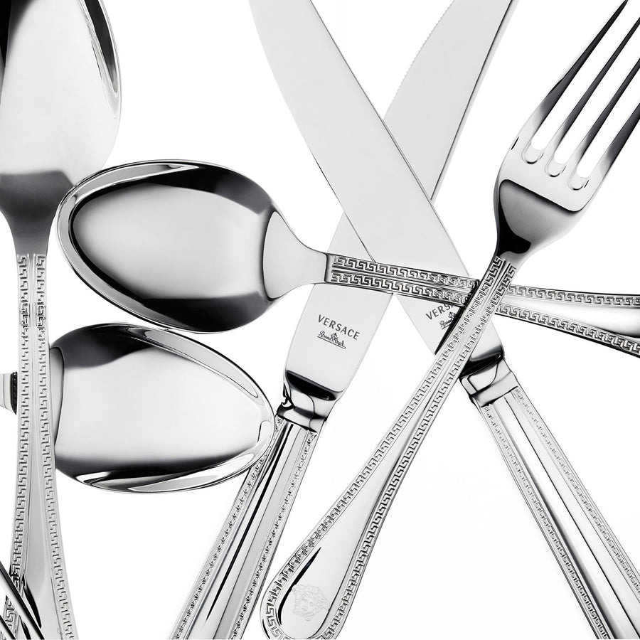 VERSACE | Greca Stainless Steel Table Fork