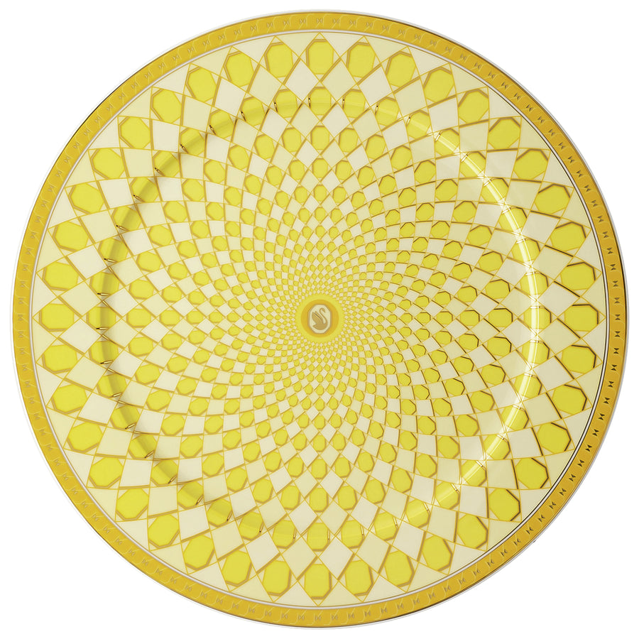Swarovski | Signum Yellow Service Plate 33 cm