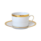 BERNARDAUD | Athena Gold 茶杯連底碟