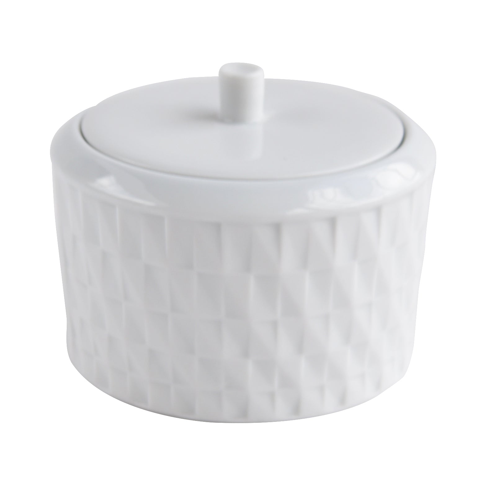 BERNARDAUD | Twist White Sugar Bowl