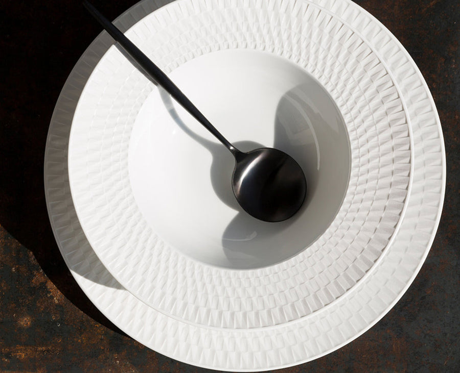 BERNARDAUD | Twist White Sugar Bowl